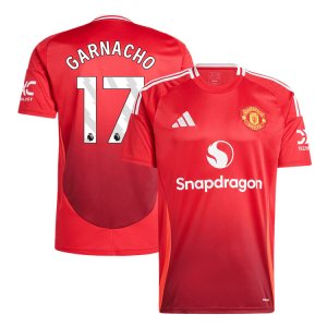 Manchester United 24/25 Home Shirt #17 GARNACHO