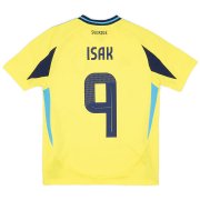 ISAK #9 Sweden 2024 Home Yellow Football Shirt