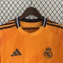 Real Madrid 24/25 Away Orange Shirt