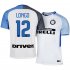 Inter Milan Away 2017/18 #12 Samuele Longo Soccer Jersey Shirt