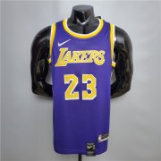 Los Angels Lakers Purple Lebron James #23