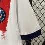 PSG 24/25 Away White Soccer Jersey Football Shirt