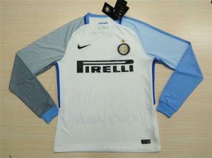 Inter Milan Away 2017/18 LS Soccer Jersey Shirt