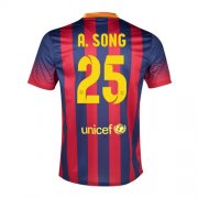 13/14 Barcelona #25 Song Home Shirt