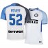 Inter Milan Away 2017/18 #52 Matto Rover Soccer Jersey Shirt