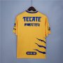 21-22 Tigres UANL Home Yellow Soccer Jersey Football Shirt