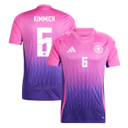 UEFA Euro 2024 Germany Away KIMMICH #6 Soccer Jersey Football Shirt