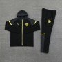 24/25 Borussia Dortmund Jacket Hoodie - Black