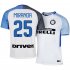 Inter Milan Away 2017/18 #25 Joao Miranda Soccer Jersey Shirt