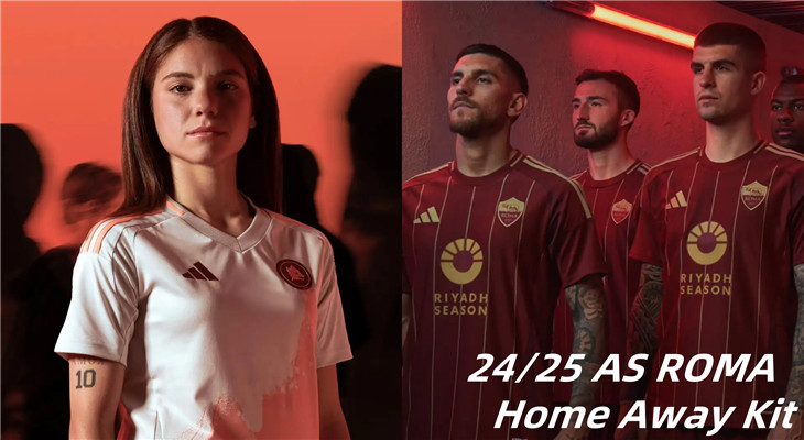 24/25 AS ROMA HOME AWAY KIT